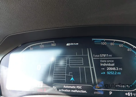 2021 BMW 3 Series 330E from USA, damaged, VIN 3MW5P7J06M8B62765